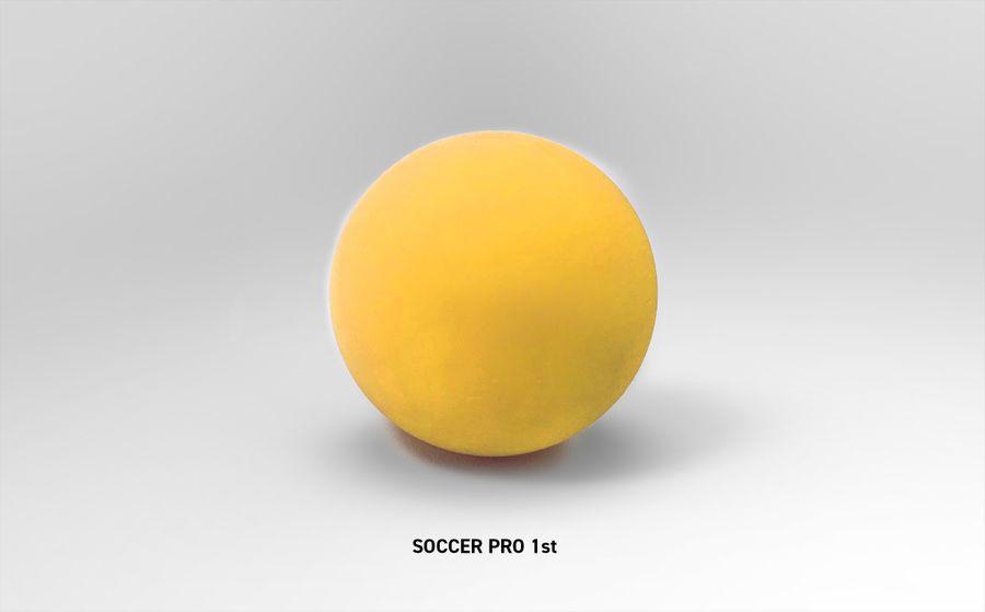 Ullrich-Sport Tischfußball Tischkicker Ball "SoccerPro 1st" - Der Profi-Ball für Ihren Kickertisch in Gelb